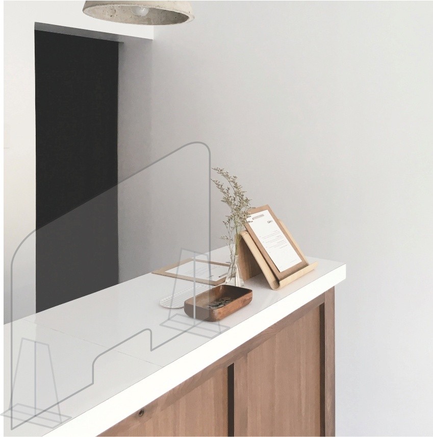 acrílico de bioseguridad